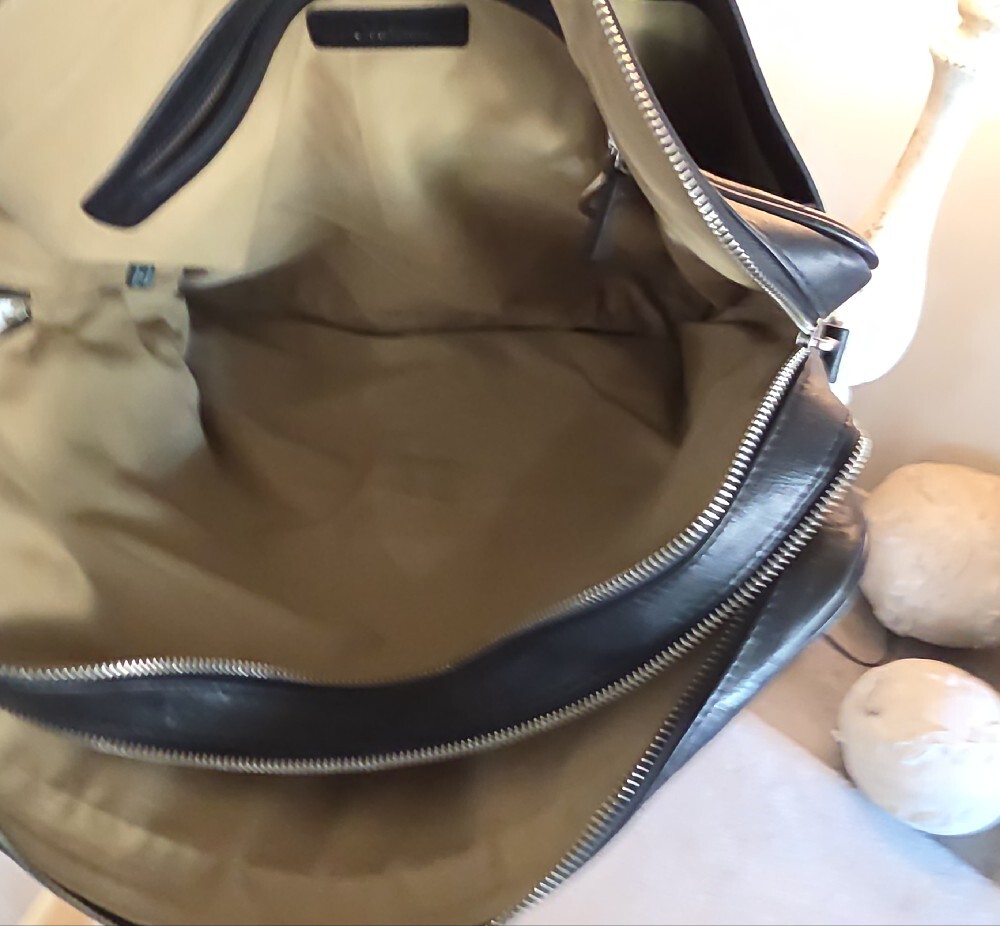 Cole Haan Black Leather Briefcase - Picture 10 of 14